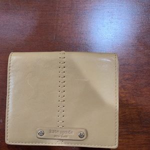 Tan Kate Spade Wallet